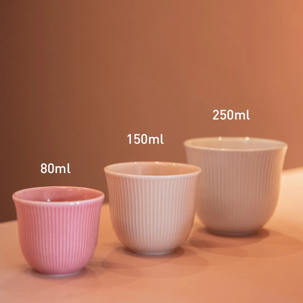 Loveramics Brewers 250ml Embossed Cappuccino / Drip Coffee Tasting Cup (Purple)
