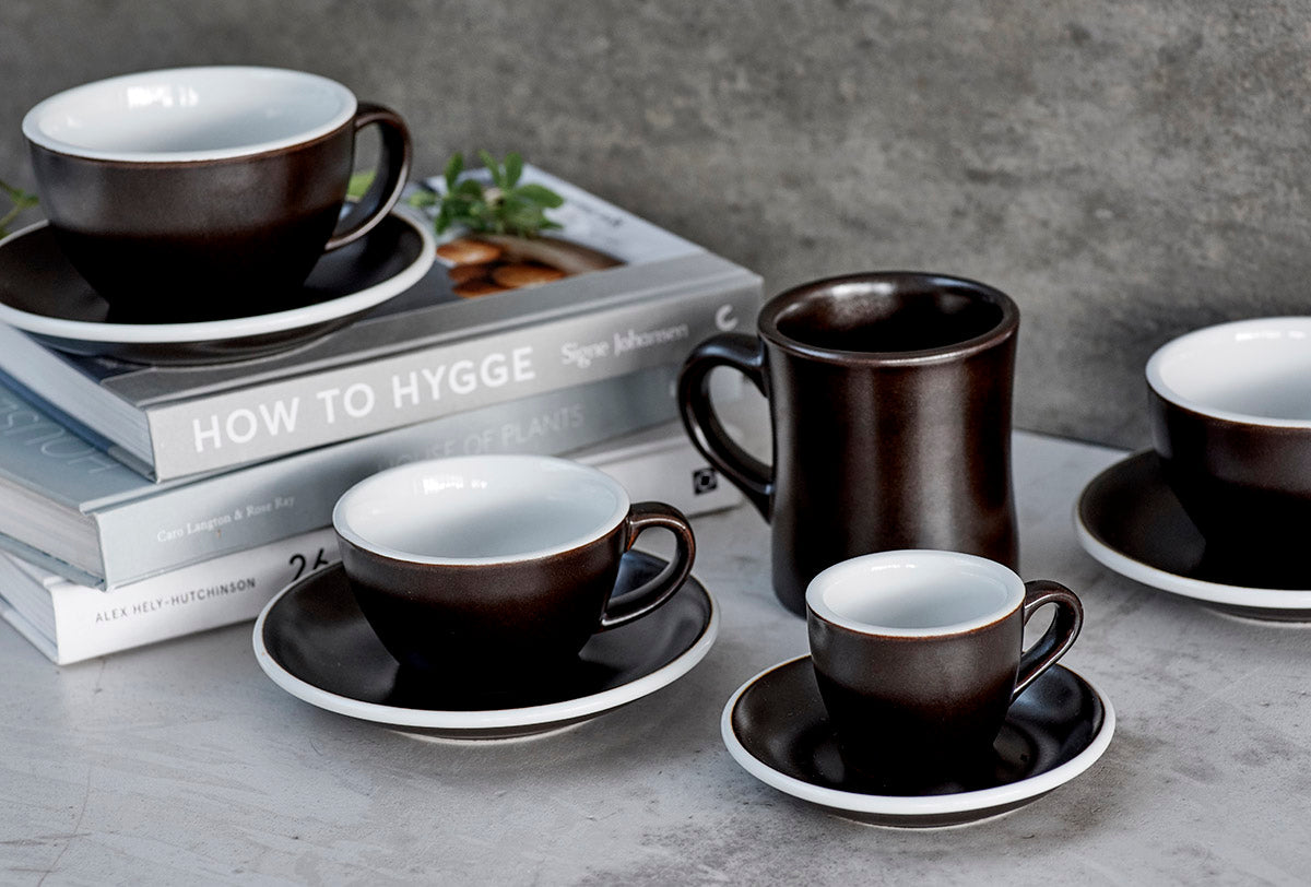Loveramics Egg Potters Latte Cup (Gunpowder) 300ml