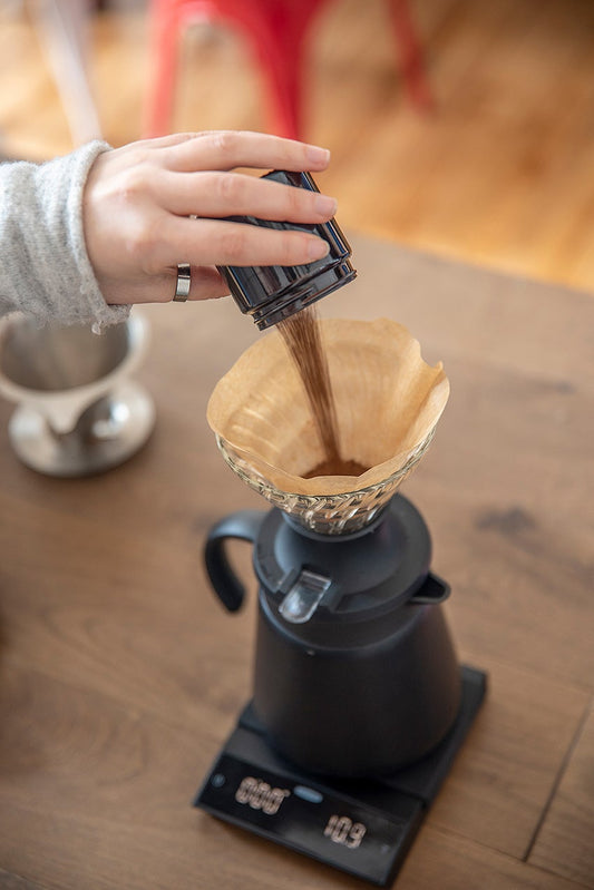 Hario V60 Coffee Filter Papers Size 01 - Brown (110 pack)